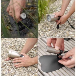 Heissner L424-00 LED Smart Light Spot 4 Watt Silber -Pool Welt Verkaufe 03 1