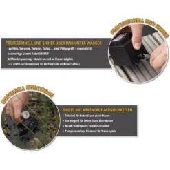 Heissner L439-00 LED Smart Light RGB Spot 9 Watt Silber -Pool Welt Verkaufe 07 7