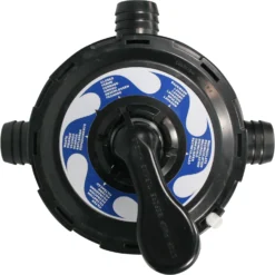 Waterman 6-Wege-Ventil Top-Mount 38 Mm Schlauchanschluß