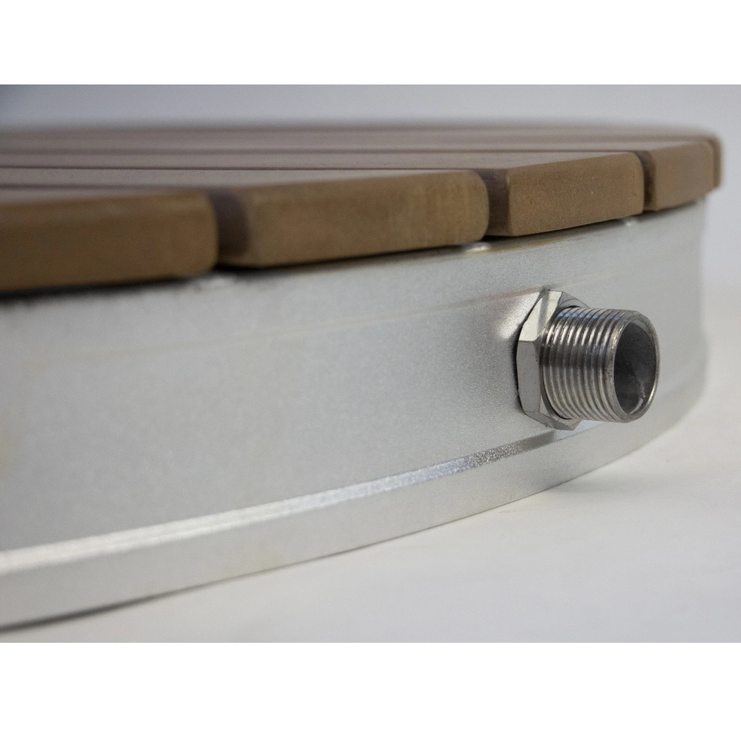 SUMMER FUN Outdoor Gartendusche "Shower UP", Runde Platte Ø 74 Cm, Mit Gartenschlauchanschluß 4 SUMMER FUN Outdoor Gartendusche "Shower UP", Runde Platte Ø 74 Cm, Mit Gartenschlauchanschluß – Bild 4