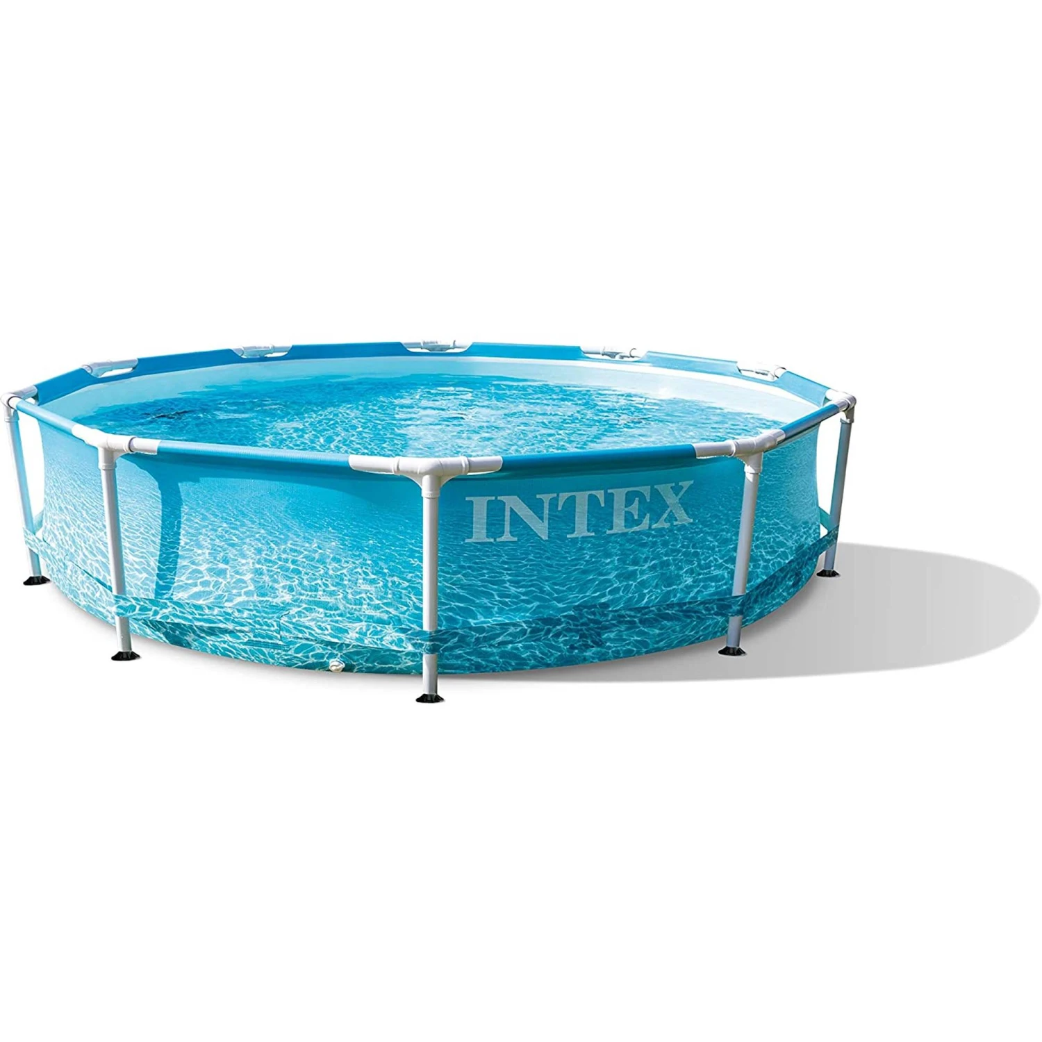Intex Frame Pool Set Beachside Rund 305 X 76 Cm (28208GN) 1 Intex Frame Pool Set Beachside Rund 305 X 76 Cm (28208GN)