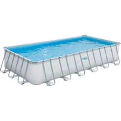 Polygroup Summer Waves Elite Rechteck Frame Pool Set 732 X 366 X 132m Cm