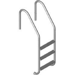 Stahlwandpool Set Rund Brasilia 300x120 Cm, Stahl 0,6 Mm Weiß, Folie 0,6 Mm Blau, Einhängebiese -Pool Welt Verkaufe 40563111 Tiefbeckenleiter