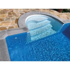 KWAD Styropor Pool De Luxe Komplettset 6,0 X 3,0 X 1,5m Mit 0,8 Mm Innenhülle Sand Inkl. Römertreppe -Pool Welt Verkaufe 50122 Roemertreppe08302