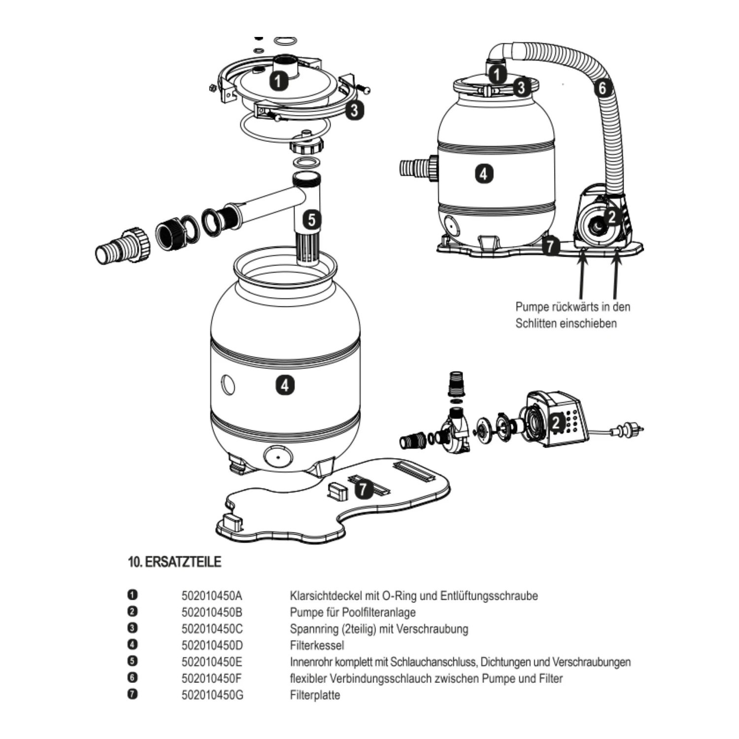 SUMMER FUN Klarsichtdeckel Mit O-Ring Und Entlüftungsschraube 1 SUMMER FUN Klarsichtdeckel Mit O-Ring Und Entlüftungsschraube