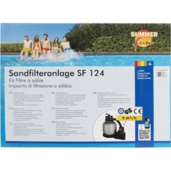 SUMMER FUN Sandfilteranlage SF 124 -Pool Welt Verkaufe 502010480 Sandfilteranlage SF 124