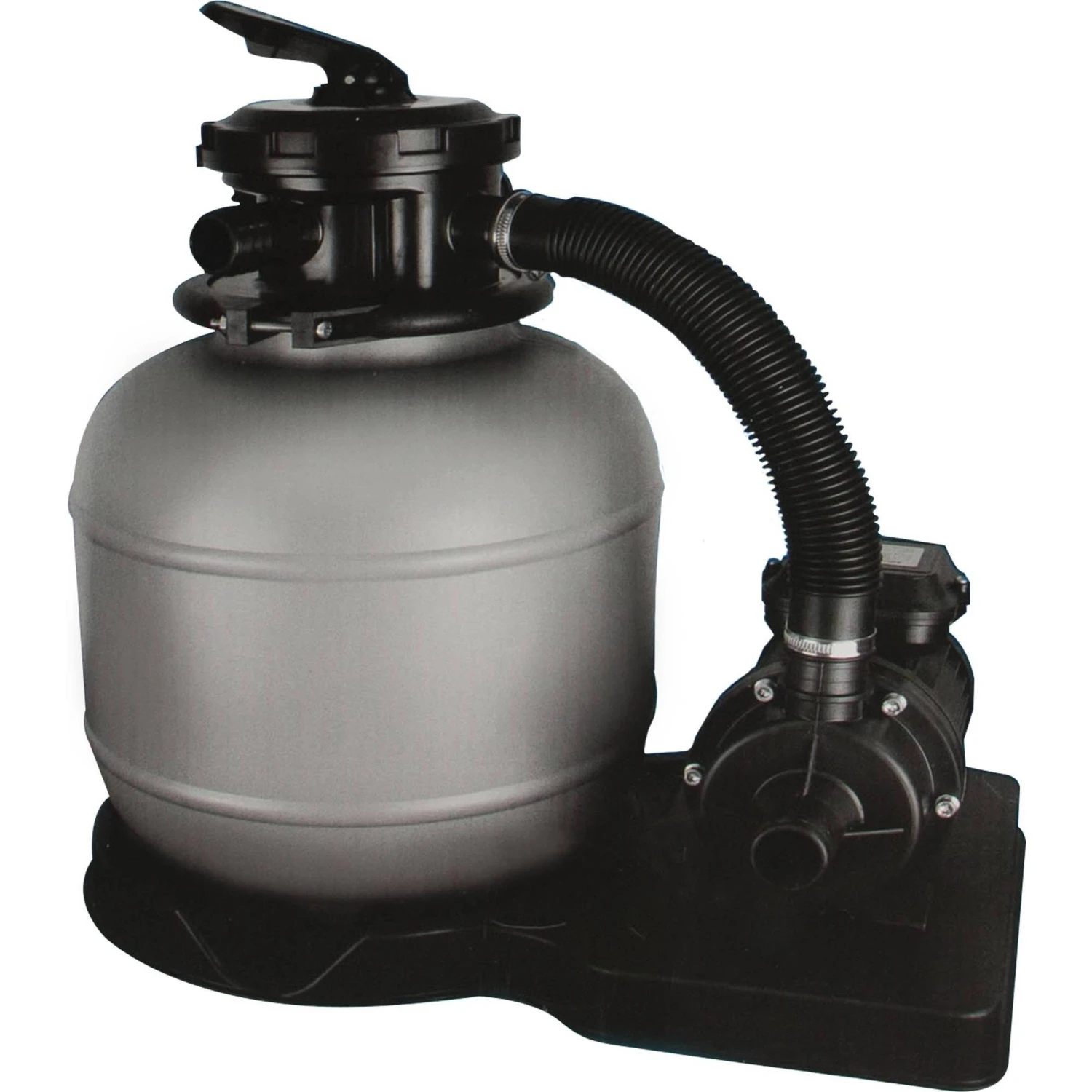 Stahlwandpool Set Rund Bologna 200x120 Cm, Stahl 0,6 Mm Weiß, Folie 0,6 Mm Blau, Einhängebiese – Bild 4