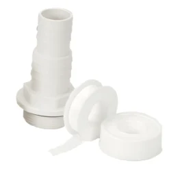 Waterman Schlauchtülle M. Gewinde Ø 32/38 X 1/ 1/2" (2 Stück Inkl. 1 Schellen + 1 X Teflonband)