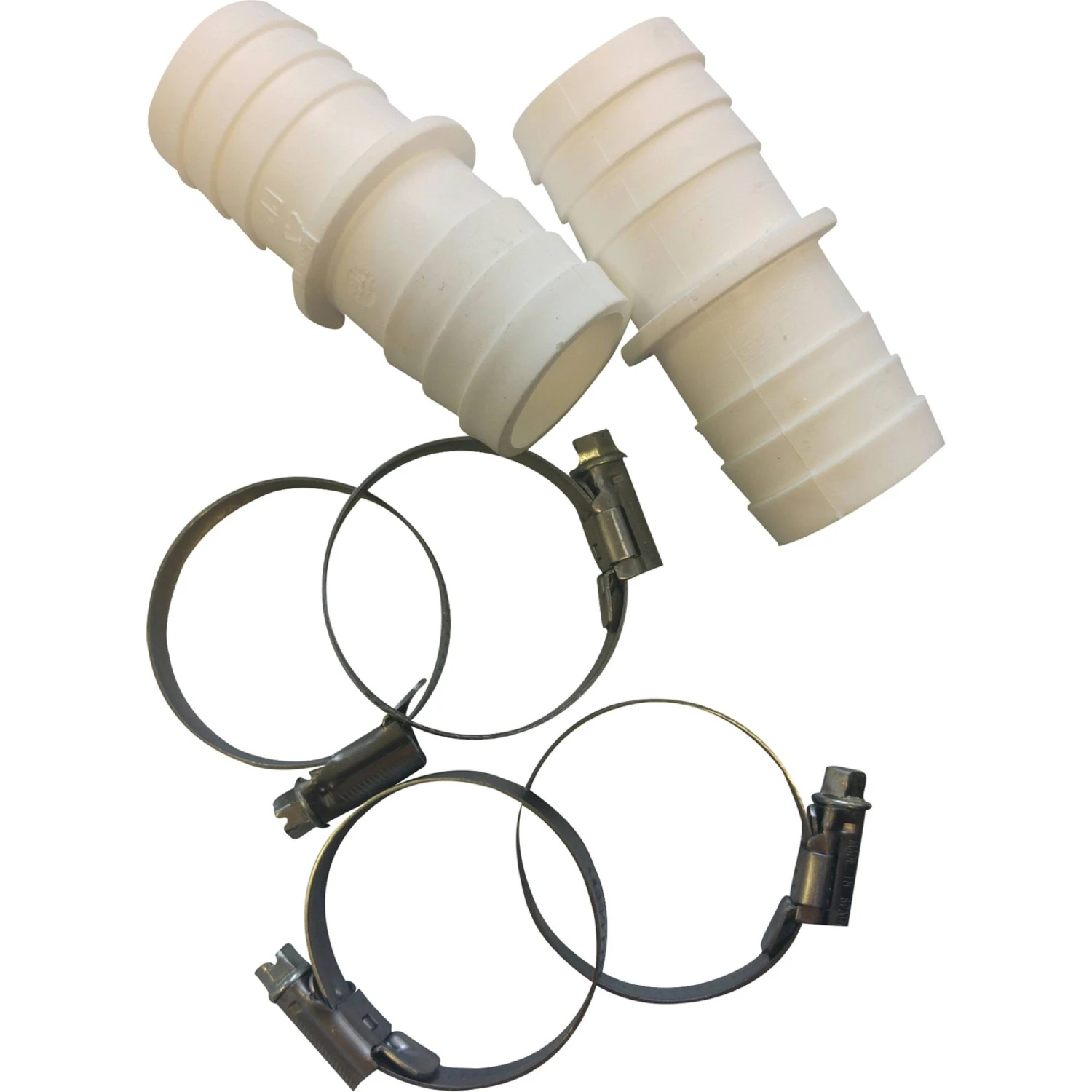 SUMMER FUN Schlauchverbinder Ø 38mm, 2 Er Pack Inkl. 4 Schlauchklemmen 1 SUMMER FUN Schlauchverbinder Ø 38mm, 2 Er Pack Inkl. 4 Schlauchklemmen