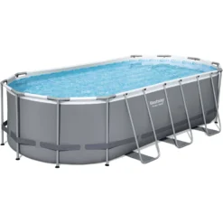 Bestway Power Steel Oval Frame Pool Set 549 X 274 X 122 Cm (56710GS)