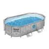 Bestway Power Steel Swim Vista - Frame Pool Komplettset 427 X 250 X 100 Cm (56714GS)