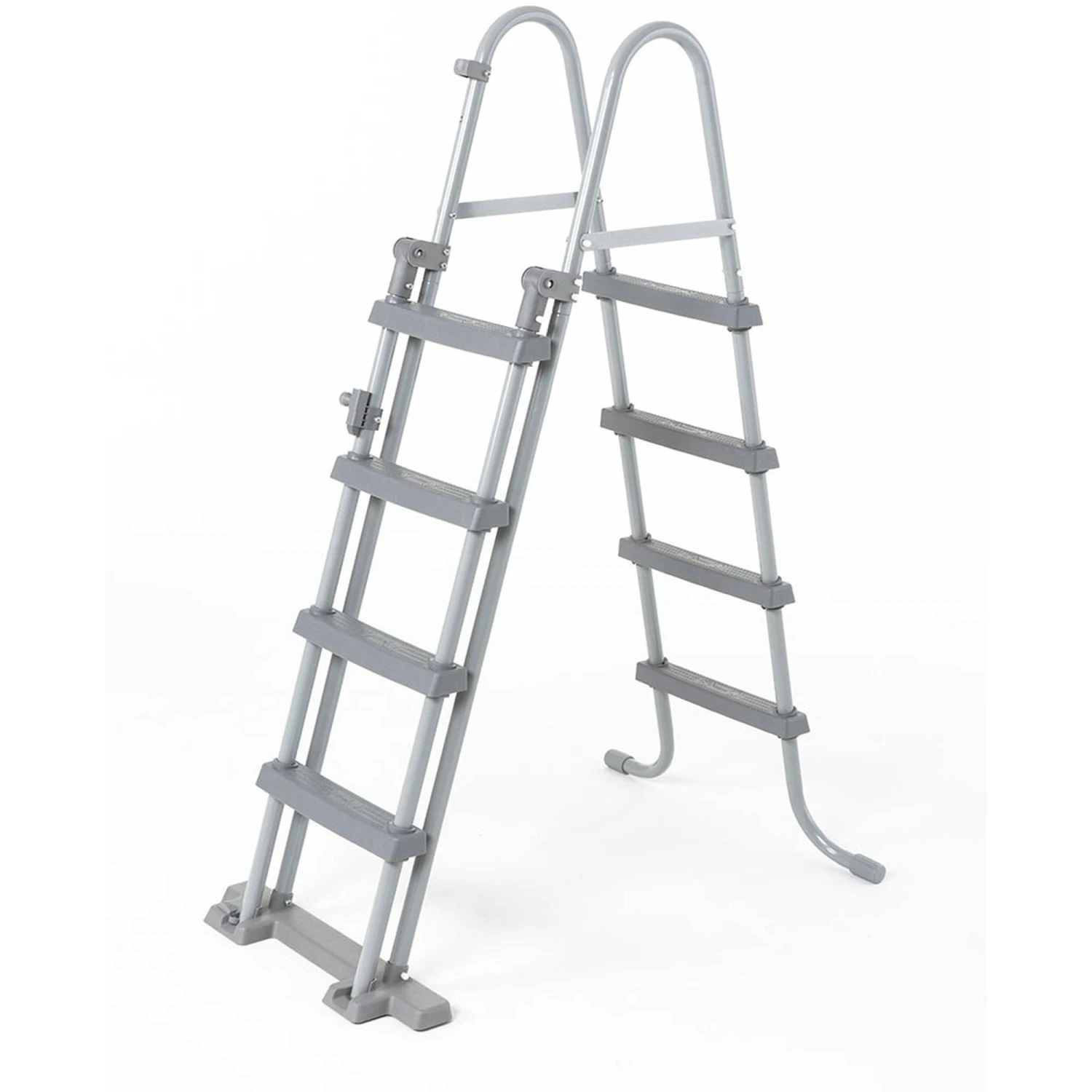 Stahlwandpool Set Rund Almeria 350x120 Cm, Stahl 0,4 Mm Weiß, Folie 0,3 Mm Blau, Overlap 4 Stahlwandpool Set Rund Almeria 350x120 Cm, Stahl 0,4 Mm Weiß, Folie 0,3 Mm Blau, Overlap – Bild 4