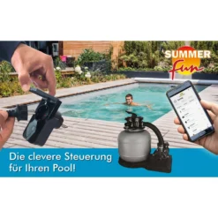 Summer Fun Poolfilter-Set BestClean Smart -Pool Welt Verkaufe Anwendung SmartPlug Z1 pool