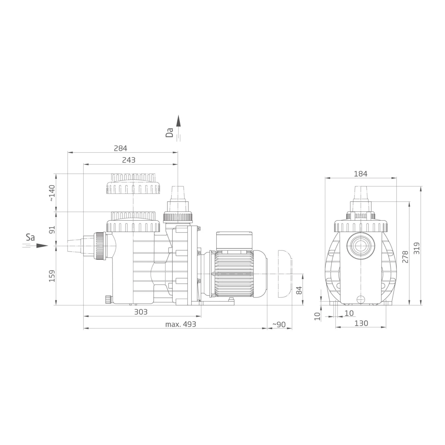 Speck Filterpumpe BADU MAGIC II/6, 6m³/h, 230 V 2 Speck Filterpumpe BADU MAGIC II/6, 6m³/h, 230 V – Bild 2