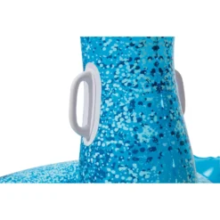 Bestway 41101 Pretty Peacock Schwimmtier 198x164 Cm Zum Aufblasen -Pool Welt Verkaufe Bestway aufblasbarer Pfau Griff Detail