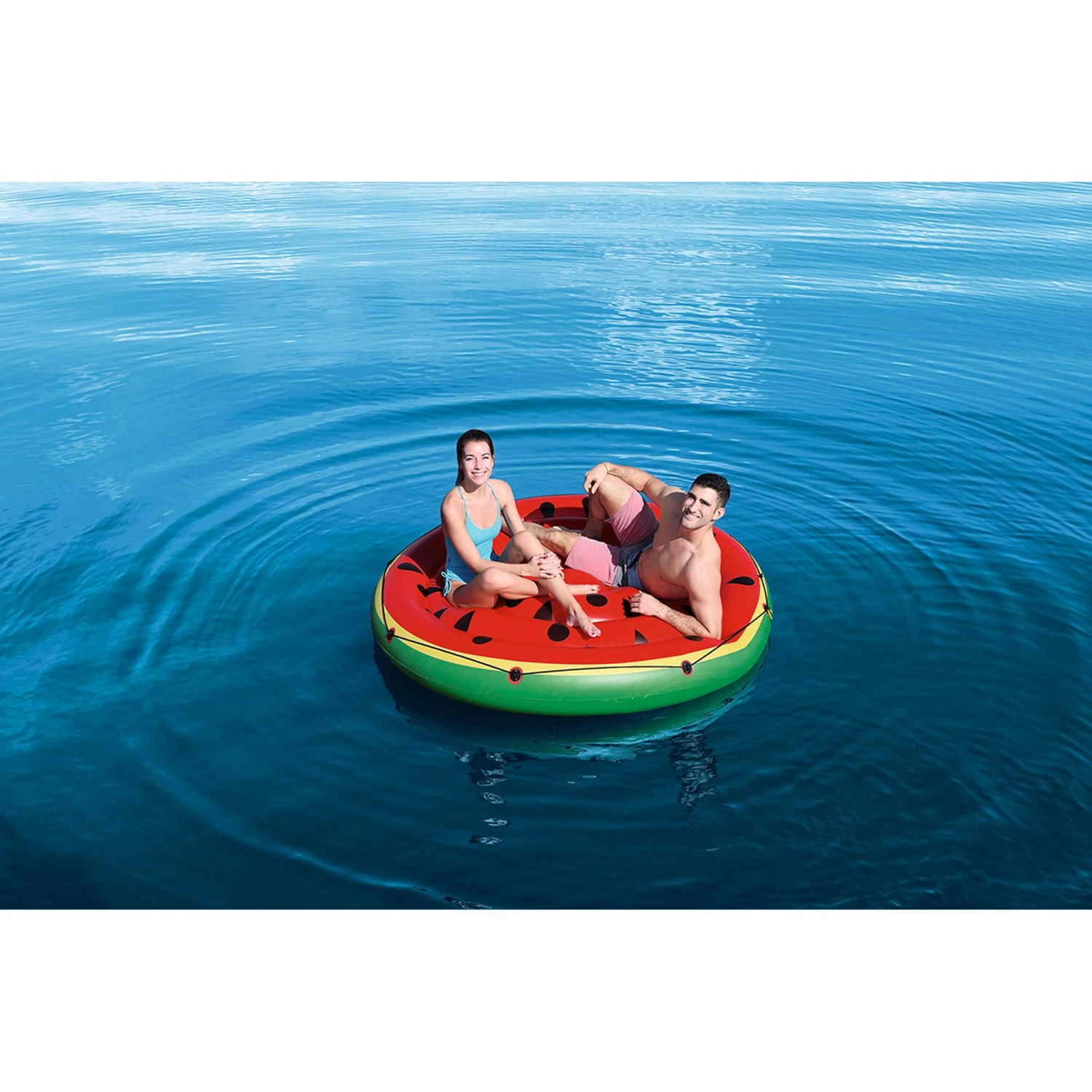 Bestway Watermelon Island Badeinsel Ø 188 Cm 4 Bestway Watermelon Island Badeinsel Ø 188 Cm – Bild 4