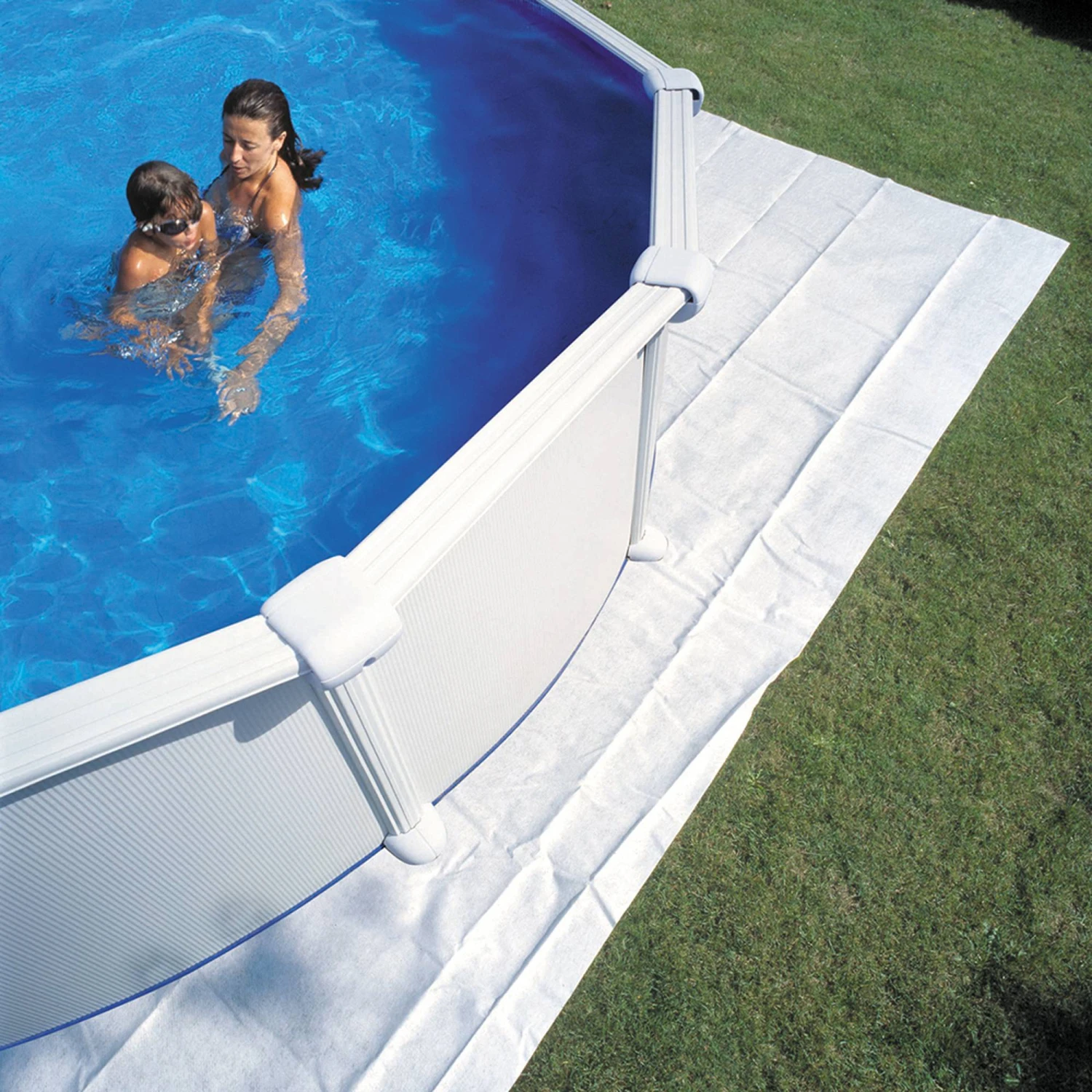 SUMMER FUN Extra Bodenschutzvlies Für 600 X 320 Cm Ovalform-Pools 1 SUMMER FUN Extra Bodenschutzvlies Für 600 X 320 Cm Ovalform-Pools