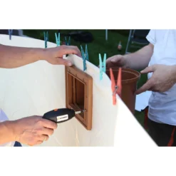 Waterman Einbauskimmer Standard Braun Inklusive Einlaufdüse 7 Waterman Einbauskimmer Standard Braun Inklusive Einlaufdüse -Pool Welt Verkaufe Einbauskimmer braun montage 1