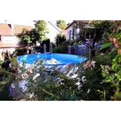 Neu eingetroffen -Pool Welt Verkaufe Exklusiv Stahlwandpool 320x120 im Garten 2