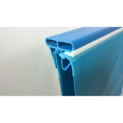 Stahlwandpool Oval Exklusiv 600x320x150 Cm, Stahl 0,8 Mm Weiß, Folie 0,6 Mm Blau, Einhängebiese -Pool Welt Verkaufe Handlauf Q4 4