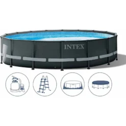 Intex Ultra XTR Frame Pool Set Rund 488 X 122 M (26326GN)