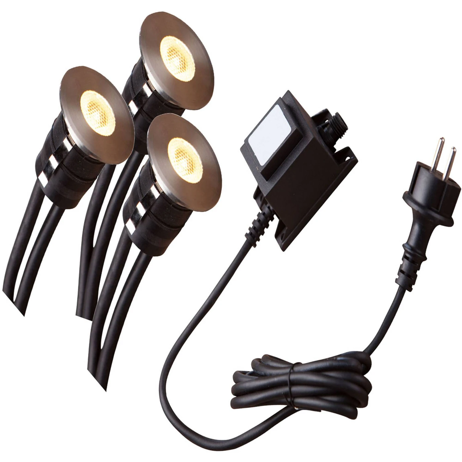 Heissner L450-00 LED Smart Light Bodeneinbau Spot Starter-Set Decklights 1 Heissner L450-00 LED Smart Light Bodeneinbau Spot Starter-Set Decklights
