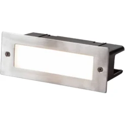 Heissner L484-00 SMART LIGHT Wand- Und Boden-Einbauleuchte, 4W, Warmweiss, 85x225mm