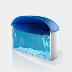 Waterman Luftkissen Poolabdeckung Aufblasbare Abdeckplane Rund Ø 4 M Grau/innen Beige Mit Ösen Und Kordelzug -Pool Welt Verkaufe Luftkissen Abdeckplane 04 3