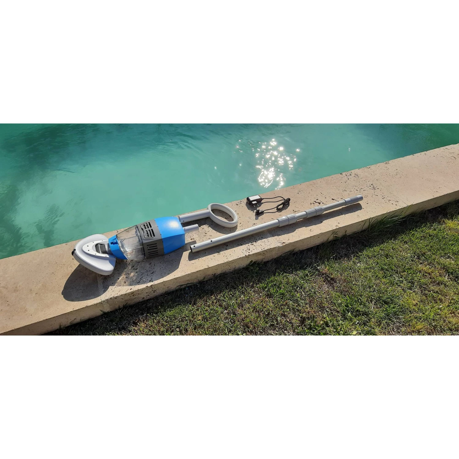 Orca 020H Elektrischer Akku Pool Bodensauger Mit Handgriff Und Stange 11 Orca 020H Elektrischer Akku Pool Bodensauger Mit Handgriff Und Stange – Bild 11