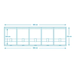 Polygroup Summer Waves Elite Frame Pool Set 488 X 122 Cm (3000121) 21 Polygroup Summer Waves Elite Frame Pool Set 488 X 122 Cm (3000121) -Pool Welt Verkaufe P4001648B Abmessungen