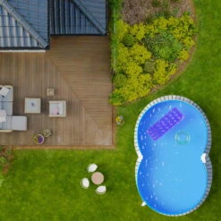 Stahlwandpool Achtform 650x420x120 Cm, Stahl 0,4 Mm Weiß, Folie 0,4 Mm Blau, Einhängebiese 17 Stahlwandpool Achtform 650x420x120 Cm, Stahl 0,4 Mm Weiß, Folie 0,4 Mm Blau, Einhängebiese -Pool Welt Verkaufe S81009MSVS S81010MSVS S8140MSVS Stahlwandbecken Achtform Weiss Blau 06