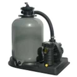 Waterman Sandfilteranlage SF 142 8 M³/h Pumpenleistung 600W, 6-Wege-Verrohrungs-Ventil, Für 50Kg Sand