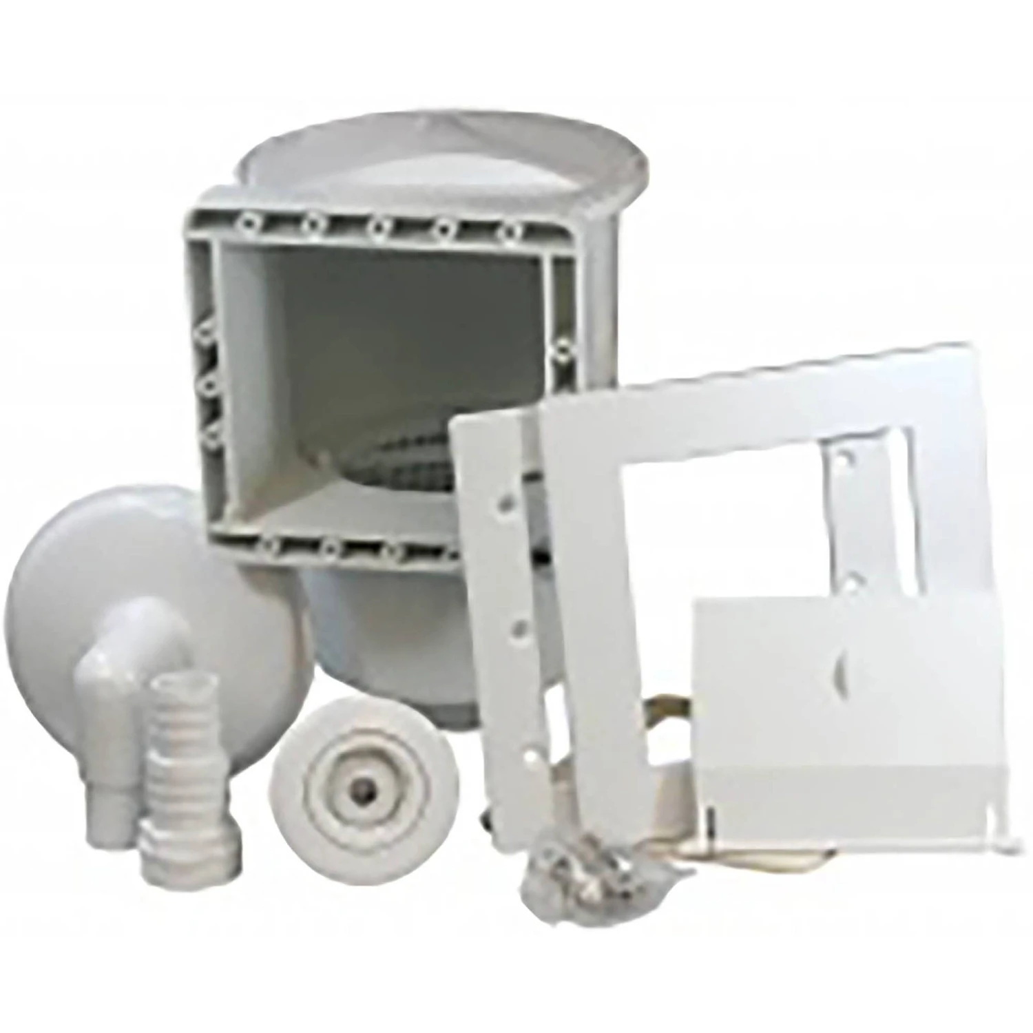 GRE Stahlwandpool Rund 550x132cm, Stahl 0,45mm Weiß, Folie 0,4mm Blau, Overlap 2 GRE Stahlwandpool Rund 550x132cm, Stahl 0,45mm Weiß, Folie 0,4mm Blau, Overlap – Bild 2