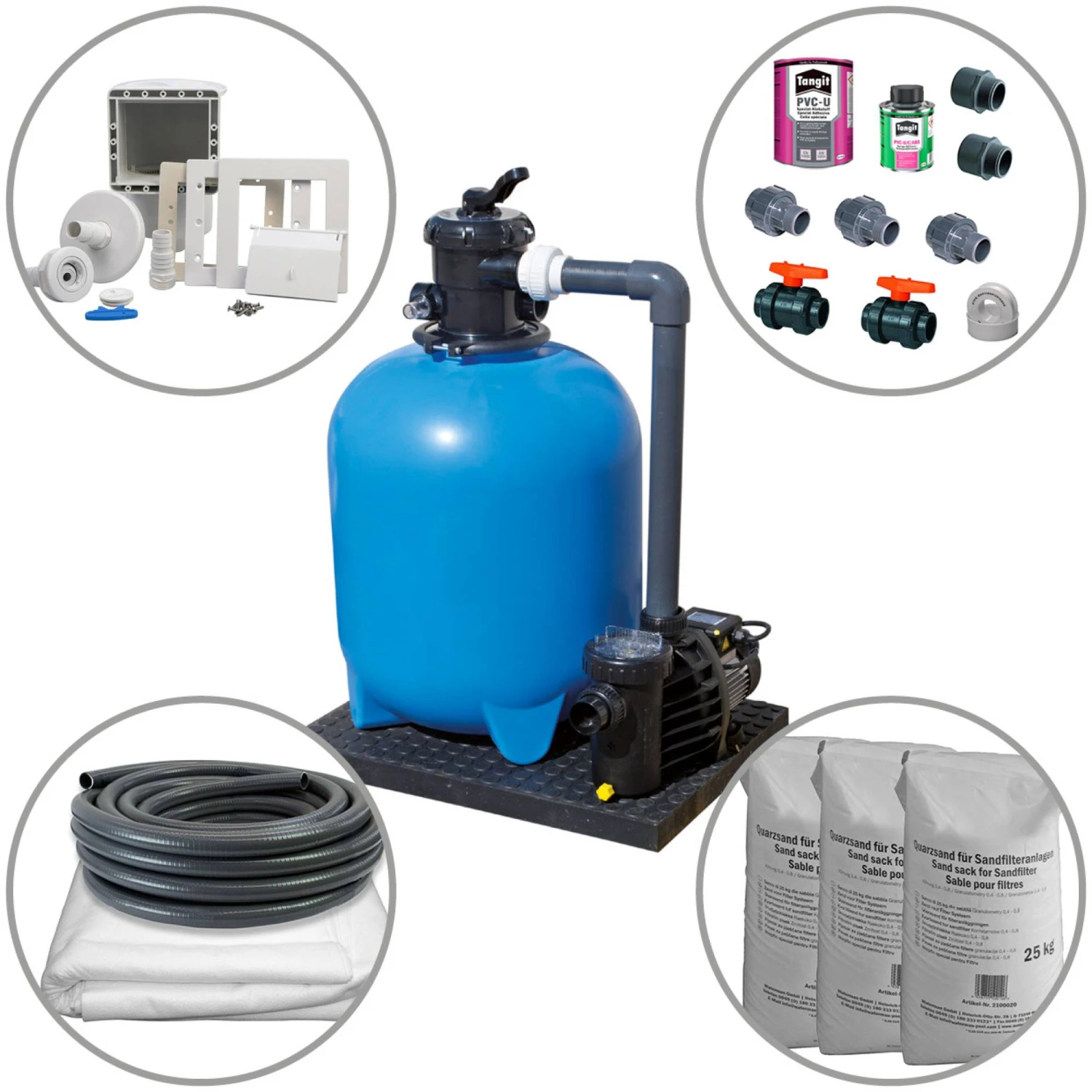 Waterman Technikpaket Für Becken Mit 40m³ 1 Waterman Technikpaket Für Becken Mit 40m³