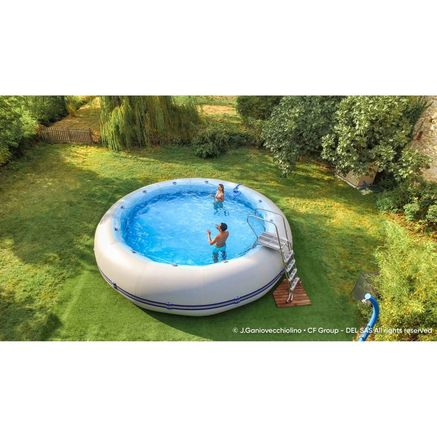 Zodiac Original Winky 8, Pool Rund, 950x130 Cm, Komplettset 2 Zodiac Original Winky 8, Pool Rund, 950x130 Cm, Komplettset – Bild 2