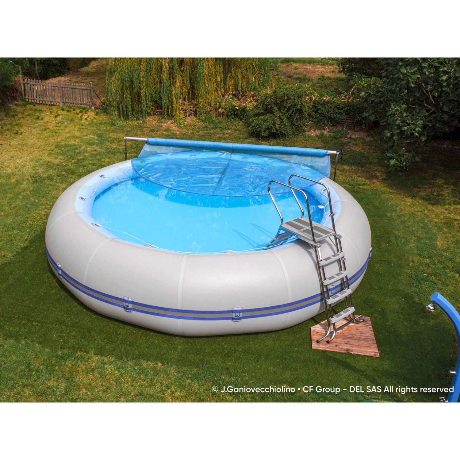 Zodiac Original Winky 8, Pool Rund, 950x130 Cm, Komplettset 3 Zodiac Original Winky 8, Pool Rund, 950x130 Cm, Komplettset – Bild 3